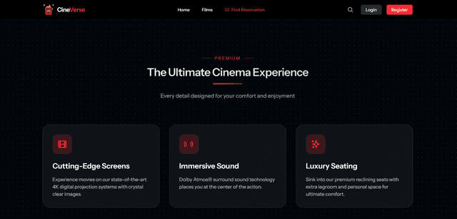 Cinema Ticket Reservation System